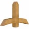 Ekena Millwork Bellingham Rough Sawn Timber Gable Bracket, Western Red Cedar, 48"W x 30"H x 6"D x 6"F, 15/12 Pitch GBW048X30X0606BEL00RWR - alternate 5